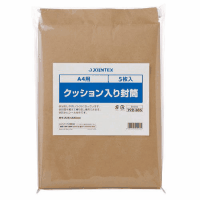 クッション入り封筒　Ａ４　Ｂ１２３Ｊ　５枚