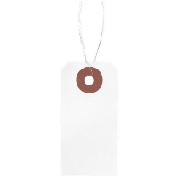 針金荷札　豆／６号　　Ｂ５９６Ｊ　１０００枚入