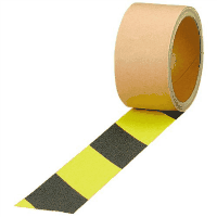 蛍光ノンスリップ　Ｎ００６２－５０　５０ｍｍ×３ｍ　黄黒