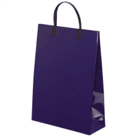 ラミネートバッグ　１６５　中　紺　５枚