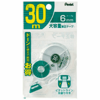 修正テープ６ｍｍ×３０ｍ　　ＸＺＴ５１６－Ｗ