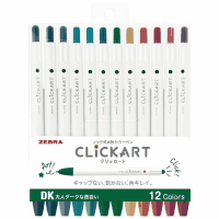 クリッカート　１２色セットＤＫ　ＷＹＳＳ２２－１２ＣＤＫ