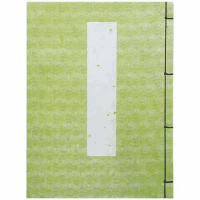 芳名帳　グリーン　７行罫