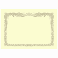 ＯＡ賞状用紙　クリーム　縦書用　Ａ３　Ｎ１４８Ｊ　１００枚