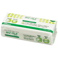 ビズーレ　ペーパータオル　ミニ　２００枚×４０個