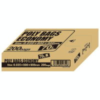 ポリバッグ７０黒ＰＢＥ－Ｋ７０－２００