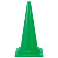 三角コーン　緑　Ｎ１６３Ｊ－Ｇ