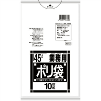 ゴミ袋　透明　４５Ｌ　Ｎ－４３　１０枚