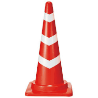 三角コーン　赤／白　２５本