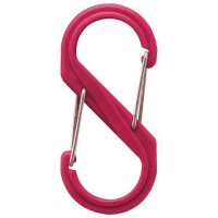 Ｓ型カラビナ　ピンク　Ｂ－ＫＲＳＡ８８－３