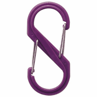 Ｓ型カラビナ　パープル　Ｂ－ＫＲＳＡ８８－４