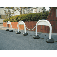 アーチスタンド　ホワイト　３個組　チェーン付