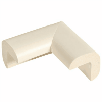 安心クッション　Ｌ字コーナー　細　ＩＶ色　４個組