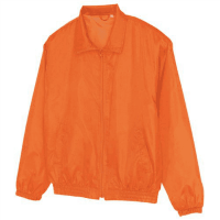 裏メッシュブルゾン　オレンジ　Ｌサイズ