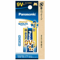 アルカリ乾電池　ＥＶＯＬＴＡ　９Ｖ形