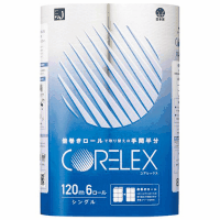 コアレックス倍巻ロール　シングル　６ロール