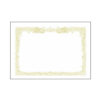 賞状用紙　Ａ３縦書用　１０－１１８０　１００枚