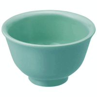 メラミン湯呑　グリーン　１０個