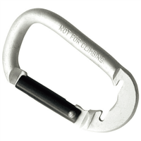 アルミカラビナ　６ｍｍ　銀