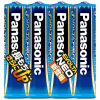 アルカリ乾電池　ＥＶＯＬＴＡＮＥＯ　単４形　４本