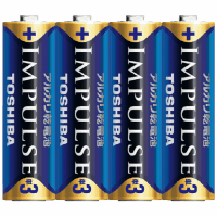 アルカリ乾電池　インパルス　単３形　４本