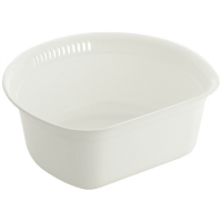 ホームホーム　ウォッシュタブラウンド　ホワイト