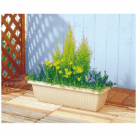 レリーフプランター６５０　ウォームベージュ