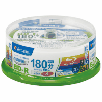 ＢＤ－Ｒ　ビデオ用１回録画用２０枚ＶＢＲ１３０ＲＰ２０ＳＶ１