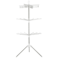 ステンレス室内物干しパラソル３段