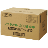 ペ－パータオル　プチタオル　２００組×４８パック