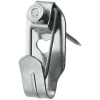 セーフティーＸフック　小　バネ付　Ｎ０４０－０７３２４