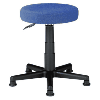 丸イス　Ｃ９１１Ｊ　ブルー　布張り