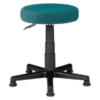 丸イス　Ｃ９１１Ｊ　グリーン　布張り