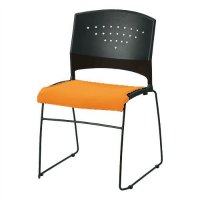 会議イス　ＧＫ－Ｃ１０Ｒ　オレンジ