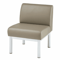 応接チェア　Ｄ４０ＬＶ－ＡＬ　ブラウン　１人掛け