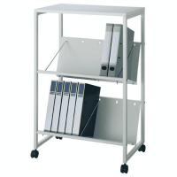 ファイルワゴン　ＹＳＫ－０１３－２　天板付き２段