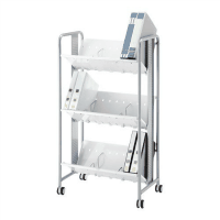 ファイルワゴン　ＹＳ－４１　シルバー　３段