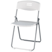 折畳イス　ＦＣ－８０２　ホワイトグレー