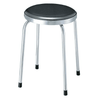 丸イスＲ－６８０Ｃ　ダークグレー　ビニルシート張