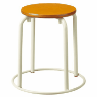 丸スツールＰＳ－７１０－Ｉ　木目　ＳＨ４２０リング付