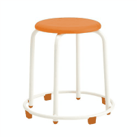 丸イスＲＳ－４６ＰＳ　オレンジ　ＳＨ４６０　リング付