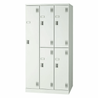 組立式ロッカー　ＮＡＬ－ＳＨ５Ｌ　変則５人用左