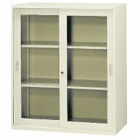 スタックキャビ　引違枠付ガラス書庫ＦＪＧ－Ｇ１１
