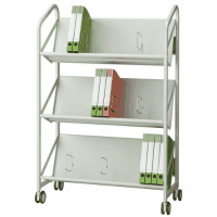 ファイルワゴン　ＦＳＷ－８６３７－ＷＧ　３段