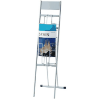 パンフレットスタンド　ＤＰ－Ｗ１０５Ｓ　１列５段