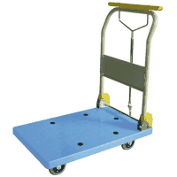 環境静音樹脂台車ＰＨＢ－１５０ＧＳハンドブレーキ