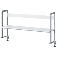 クランプ式机上ラック１段Ｗ１０００