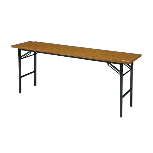 脚折りたたみテーブル　Ｔ－１５６Ｎ　チーク　棚無