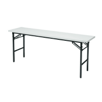 脚折りたたみテーブル　Ｔ－１５６Ｎ　ホワイト　棚無