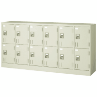 多人数ロッカーＳＨ－Ｇ１２Ｋ　１２人用ダイヤル錠付